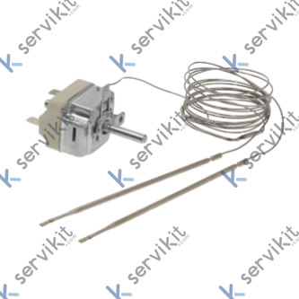 Termostato Seguridad 303°C Doble Bulbo Ø3x127