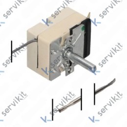 Termostato Horno 30°C/90ºC 16A 250V