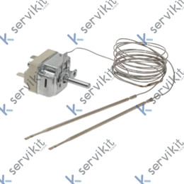 Termostato Seguridad 303°C Doble Bulbo Ø3x127