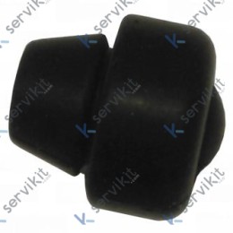 Tope Silicona Puerta Ø7x14mm