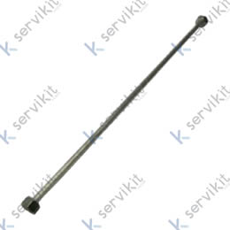 Tubo aluminio adaptador grifo gas