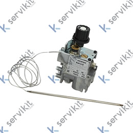 Válvula tipo serie 630 Eurosit 110-190°C entrada gas 3/8" salida gas 3/8"