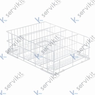 Cesta cubiertos inclinado lavavajillas 500x500x145mm