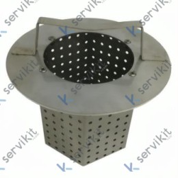 Cesto Lavavajillas 85x100x100mm Inox