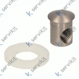 Kit Perno Tope Puerta + Arandela Nylon