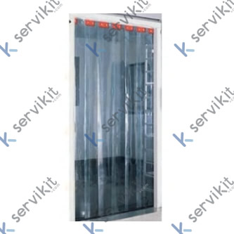 Cortina lamas 800x2000x2mm pvc