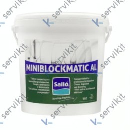 Pastillas Detergente Miniblockmatic Al (75p)