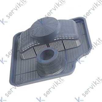 Filtro cuba lavavajillas Comenda 250x265mm