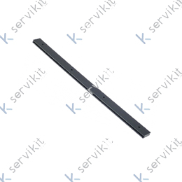 Guía puerta 620x37x13mm negra Fagor lavavajillas