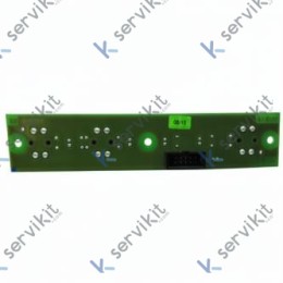Botonera 145x30mm 4 Leds Gicar