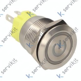 Pulsador Encendido 5V Dc 3A Ø19mm
