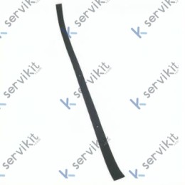 Burlete 20x1.5mm Perfil Caucho Negro (640mm)