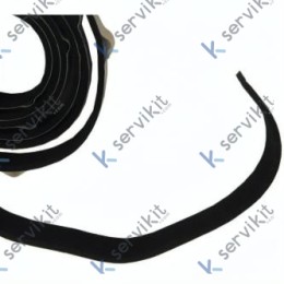 Burlete Adhesivo L=1000mm W: 9mm Espesor 2mm