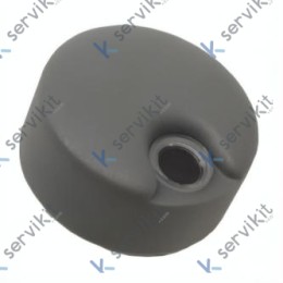 Mando Ø21mm Gris Eje 3.5x3.5 Con Lente