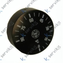 Mando Termostato Ø41mm 0/90ºC Ø6x4.6mm