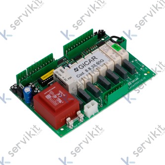 Chip centralita electrónica lavavajillas Elettrobar river