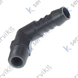 Racor codo 1-4 macho 10mm lavavajillas Silano