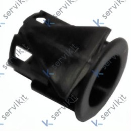 Soporte Negro Ø16mm Pulsador