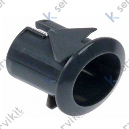 Soporte interruptor/pulsador gris 17x13mm