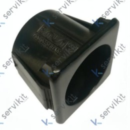 Soporte Negro Para Pulsador Ø23 28x28mm