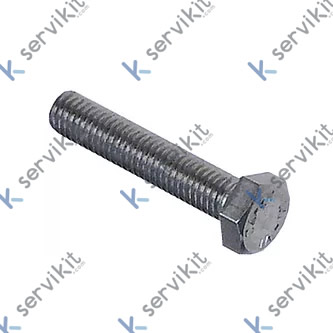 Tornillo M8x40 DIN-933 Zn