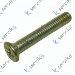 Tornillo M4x25 DIN-965 Hierro Zincado