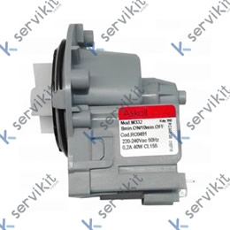 Bomba lavadora 230v 50hz 30w rs0786