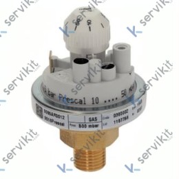 Presostato 10/50mbar Ø45mm