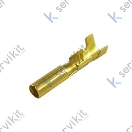 Terminal cilindrico hembra Ø4mm sec. 2.5 (10 uds)