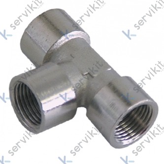 Racor en t 1-4x1-4x1-4 hembra Expobar (2 uds)