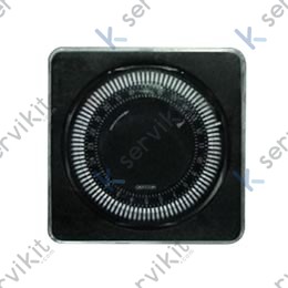 Reloj temporizador cafetera bar 24H conmutado 230V FM1-STU BK/W