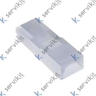 funda protectora 1 polos tamaño 2,8mm recto nylon T máx 120°C UE 20 pzs