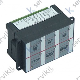 Botonera electrónica 2-3-4 grupos portofino Brasilia