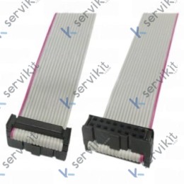 Cable Plano Pin 8x2 Vías Hembra 1100mm