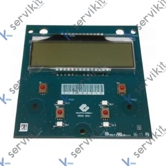 Placa electrónica display enea