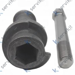Eje Espiral De Arrastre Con Tornillo Q9