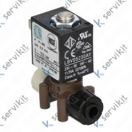 Electroválvula 2 Vías 230V 50Hz TUBO:Ø6x2.3mm