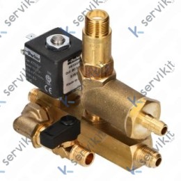 Válvula Laberinto VAPOR/AGUA 230V 9W