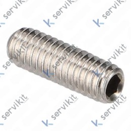 Espárrago M4x12mm DIN-913 Inox