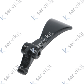 Leva grifo granizadora negra para chocolatera