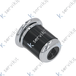 Mando vapor negro eclipse-ten cafeteras Grimac