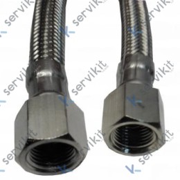 Manguera Flexible Inox 0.5m 1/4x1/4 H-H