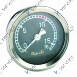 Manometro 16KG 1/4 Ø52mm