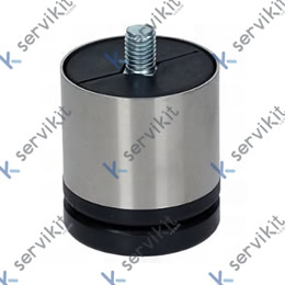 Pata regulable inox ø50x55/65mm m10