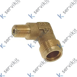 Racor Codo 3/8"M X 1/8"M F 1.2