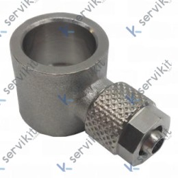 Racor Orientable Tubo 6/4x1/4G