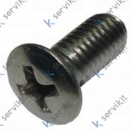Tornillo M5x12mm DIN-966 Inox (7 unds)