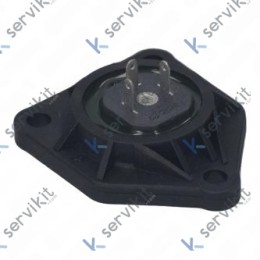 Tapa Volutron 3 Conexiones Negro Plastico