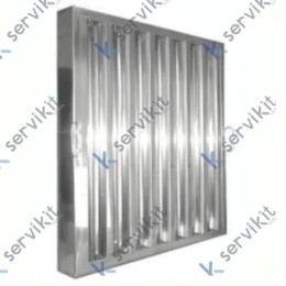 Filtro Campana Lamas 490x490x50mm Inox