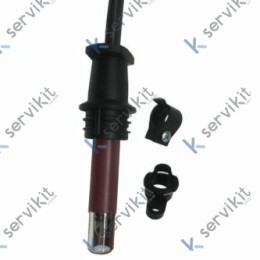 Sonda Ø9mm Qrb 1B-A068 B70 B Roja L=300mm